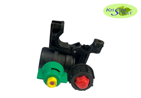 TWO WAY NOZZLE WITH ATR 80 YELLOW AND AXI 110 BLUE