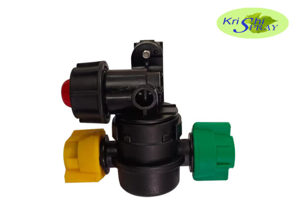 TWO WAY NOZZLE WITH ATR 80 YELLOW AND AXI 110 BLUE